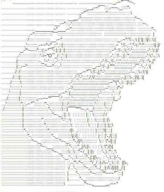 Ascii рисунки маленькие фото