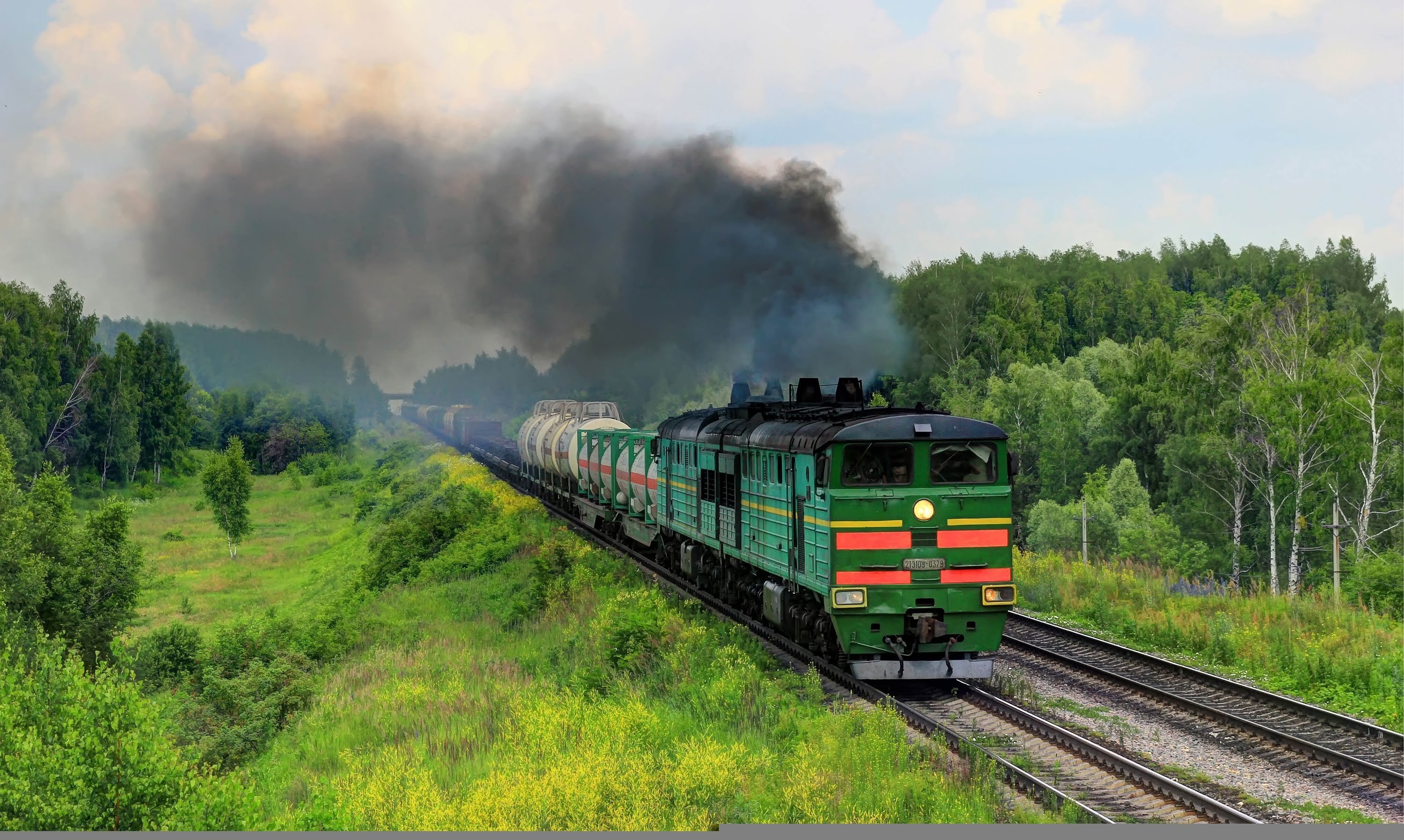 Картинки красивые с поездами и природой фото