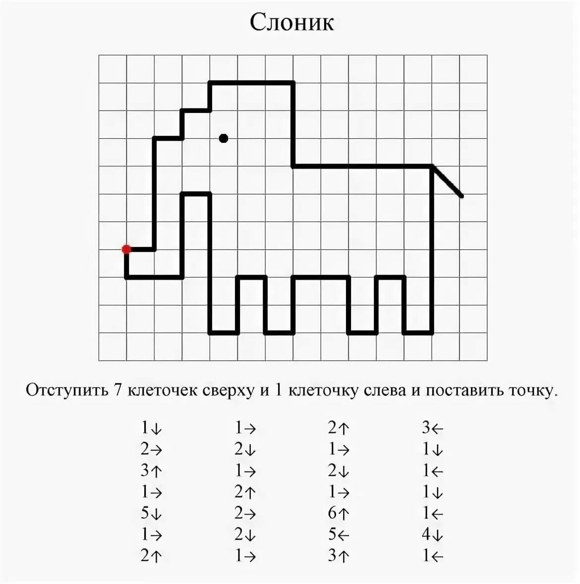 Рисунки по клеточкам школа фото