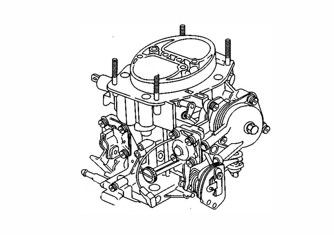 Карбюратор рисунок простейший фото