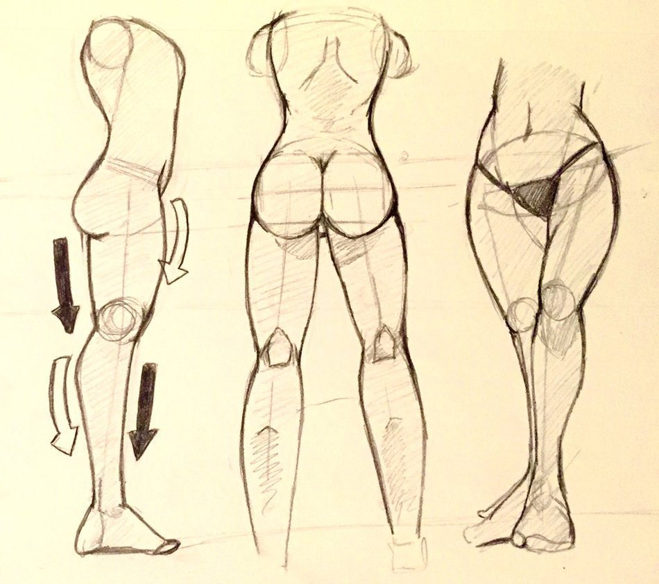 Идеи для срисовки жопа (90 фото)