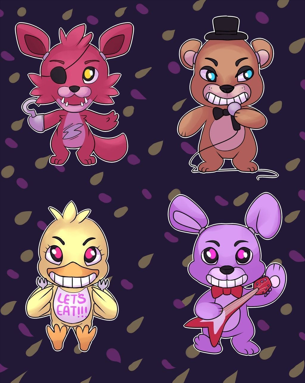 Милые рисунки fnaf фото