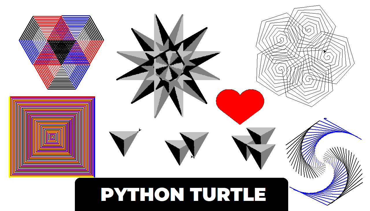 Python turtle рисунки красивые фото