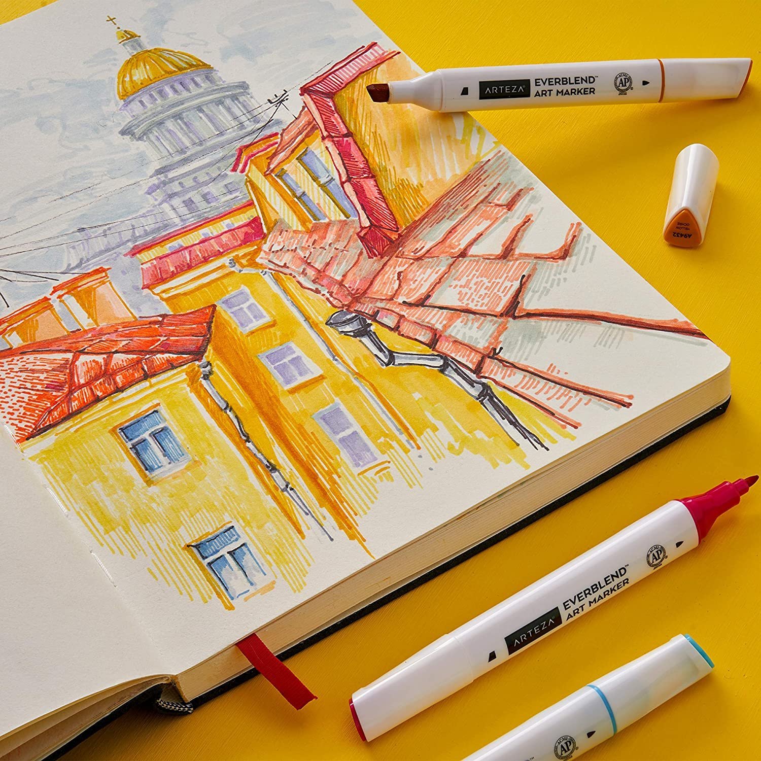 Рисунки маркерами sketchmarker фото