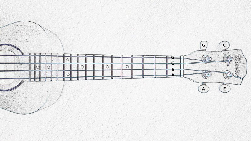 Рисунки на укулеле легкие маркером фото