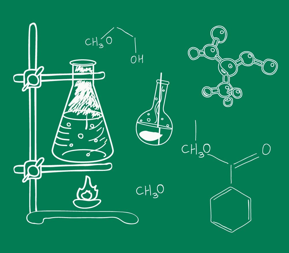 Рисунки по химии простые фото