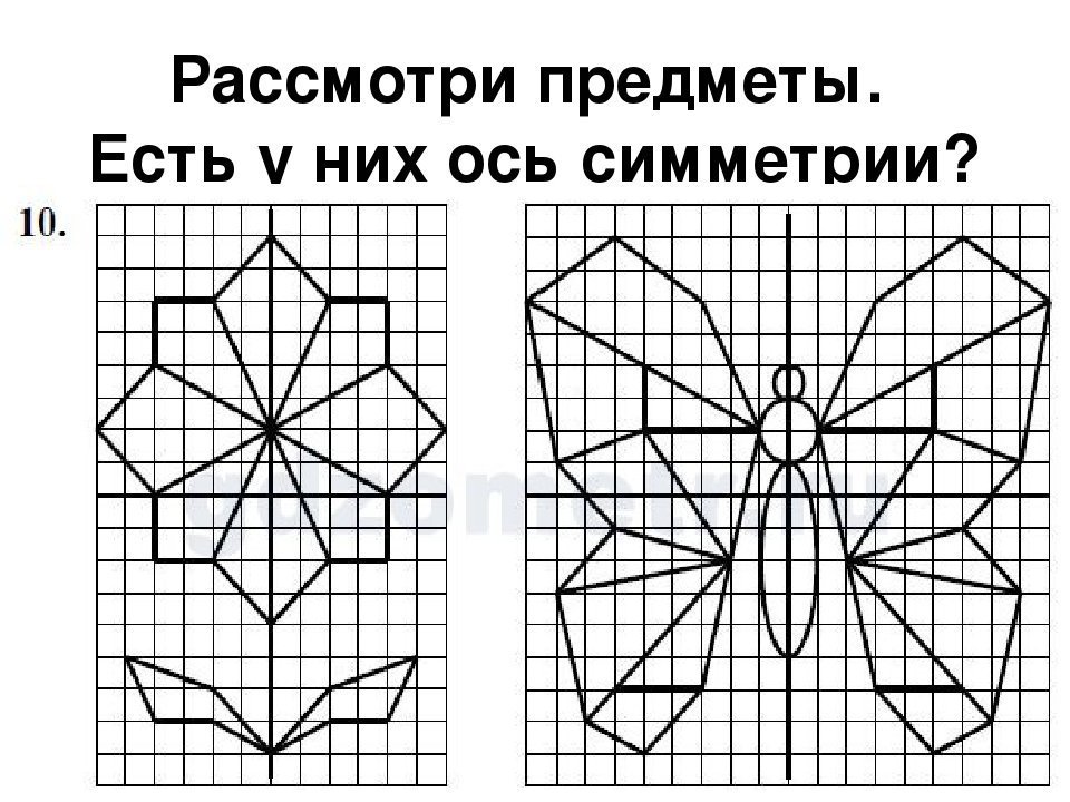 Симметричные маленькие рисунки фото