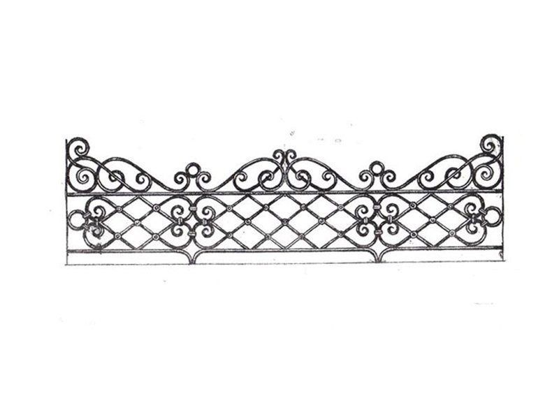 Ограда красивая рисунок фото