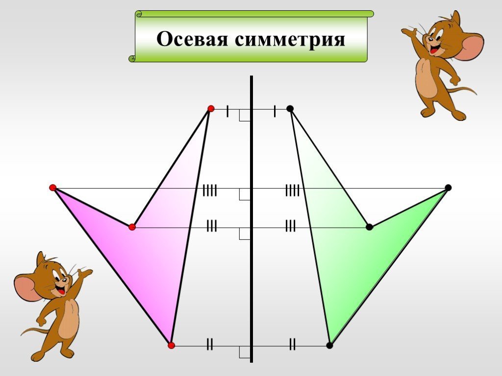 Осевая и центральная симметрия рисунки по геометрии сложные фото