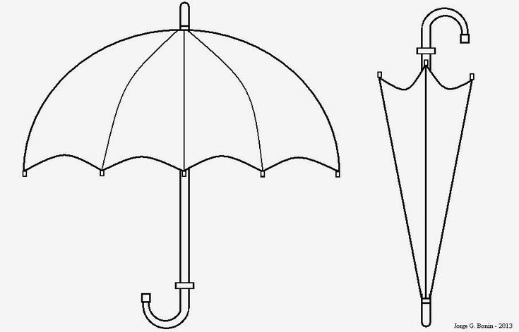 Рисунок ручки от зонта фото