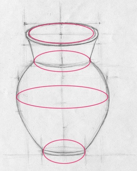 Сложные вазы рисунок фото